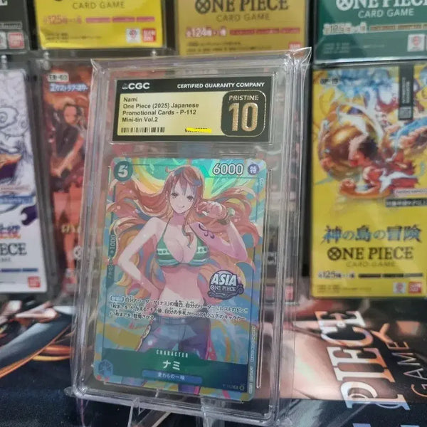 [BUNJANG] One Piece Nami Card P-112 CGC 10 Graded / 91  원피스 나미 카드 P-112 CGC 10등급