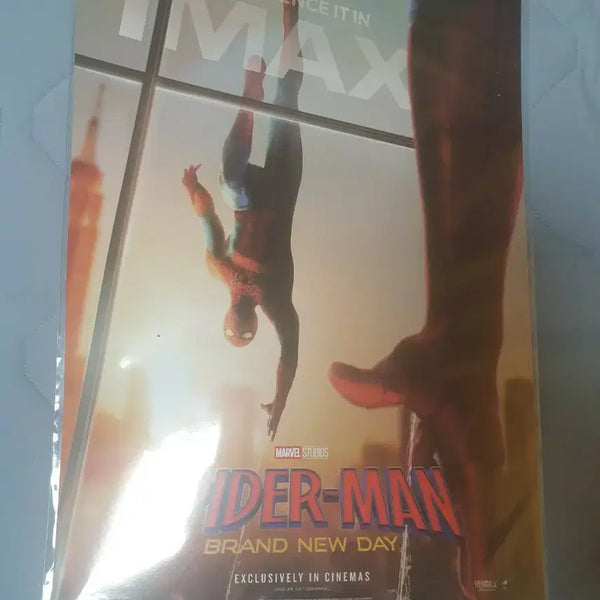 [BUNJANG] Spider-Man: No Way Home IMAX A3 Poster / 스파이더맨 브랜드 뉴 데이 imax 아이맥스 a3 포스터 (안전포장)