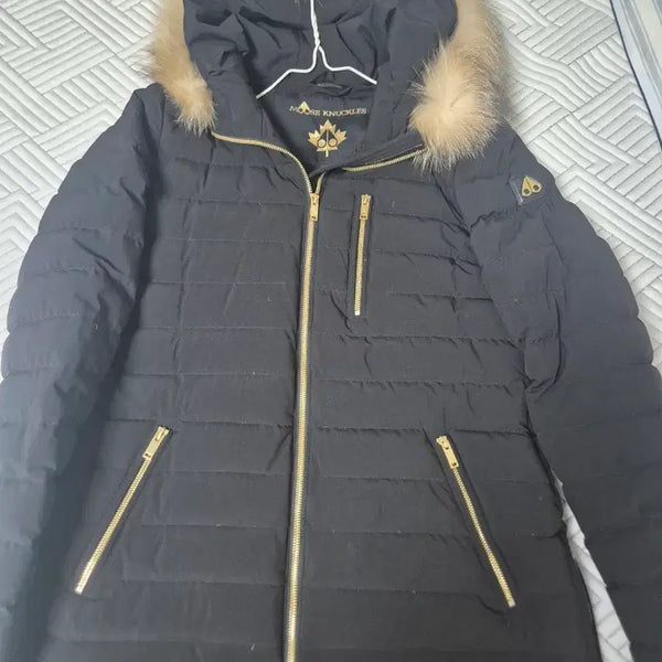 [BUNJANG] Moose Knuckles Women's Padded Jacket Black Gold Hardware Size M / 무스너클 여성패딩 블랙 금장M