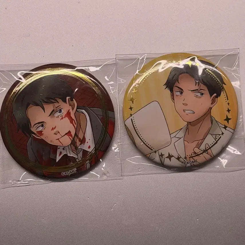 [BUNJANG] GeGeGe no Kitaro Mizuki Ken Badge Bundle Set / 게게게 키타로 게나조 미즈키 캔뱃지 일괄