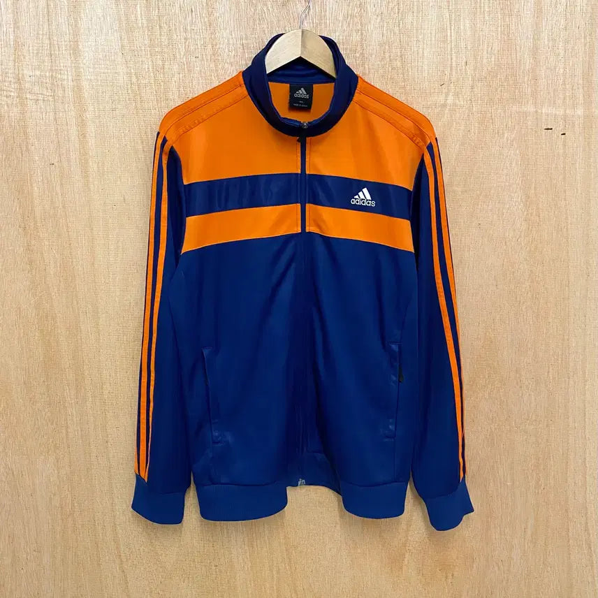 [BUNJANG] Adidas Navy Orange Color Block Jersey / ADIDAS jersey 아디다스 져지