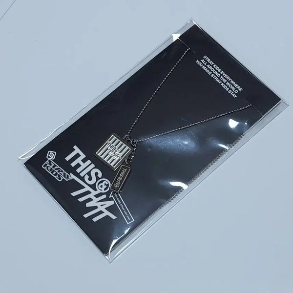 [BUNJANG] Stray Kids SKZOO Ddestiny Necklace / 원가 이하) 스키즈 디스앤댓 팝업 목걸이 스트레이키즈