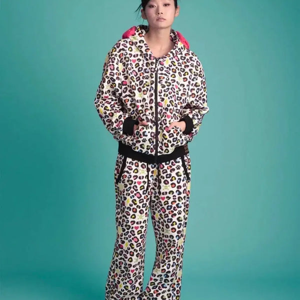 [BUNJANG] Igusa Leopard Gaming Hooded Zip-Up (New) / 새상품 ) igusa 게이밍 후드집업 레오파드 이구사