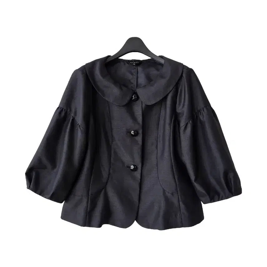 [BUNJANG] Join Us 3/4 Sleeve Jacket Black / L/ 조이너스 아방 칠부 자켓