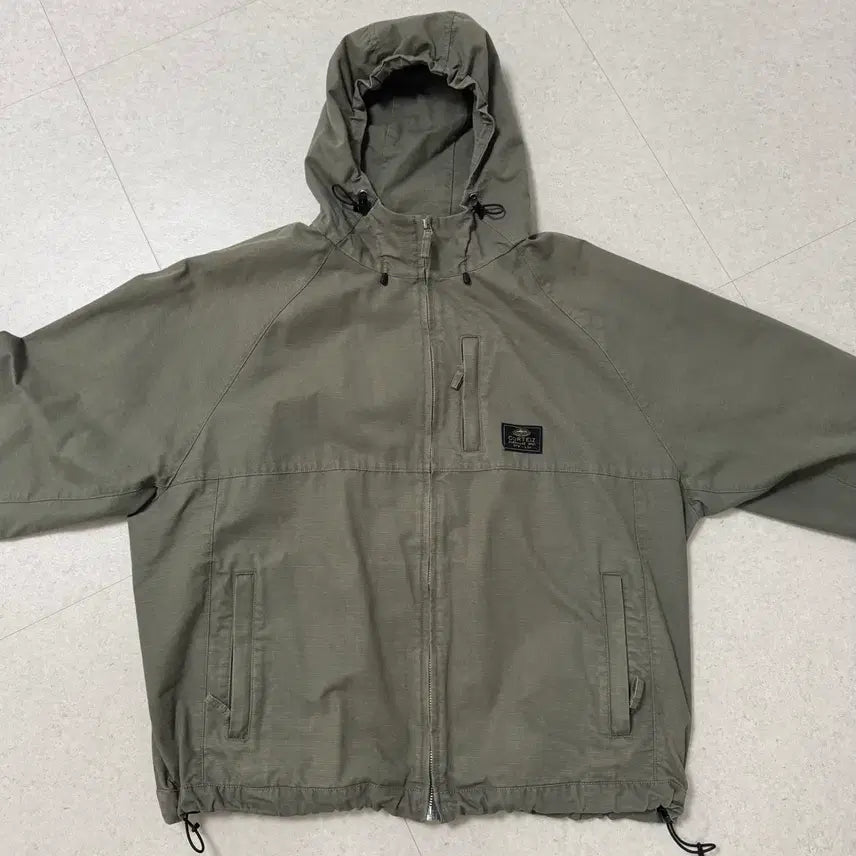 [BUNJANG] CORTES GUERILLAZ RIPSTOP JACKET [OLIVE] (L) / 코르테이즈 GUERILLAZ RIPSTOP JACKET [OLIVE](L)