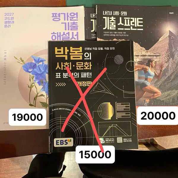 [BUNJANG] 2027 Im Jung Hwan Impact, Narsha Kishul Sprint, Code One Kishul Sprint Study Books / 2027 박봄 표분석 도표 코드원 주제별 기출 나르샤 기출스프린트 임정환 임팩트 impact 시대인재 ebs 대성 김승리 뱁새 kbs 생윤 사문