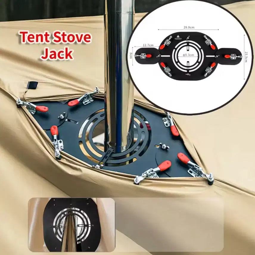 [BUNJANG] Hot Tent Stove Jack Chimney Protector / 핫텐트 스토브 잭 / 굴뚝 보호장치