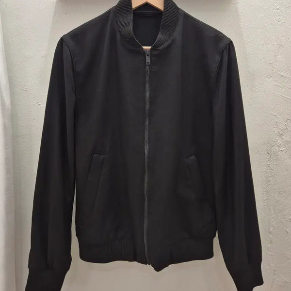 [BUNJANG] COS Lyocell Mix Zipper Blouson Jacket / 코스 리오셀 믹스 지퍼 블루종 자켓