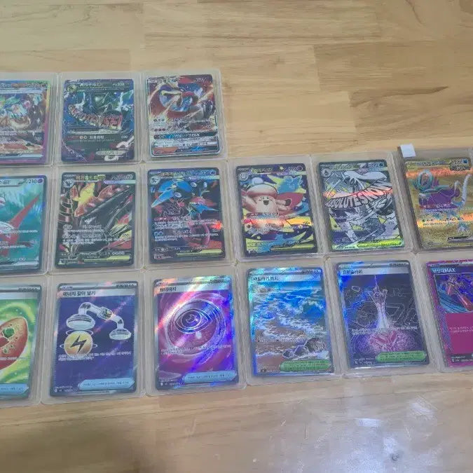 [BUNJANG] M Rayquaza (-B) &   Charizard GX (-A) Cards / SR이상 카드 판매