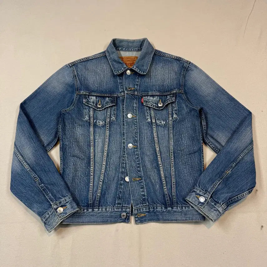[BUNJANG] Levi's 70505 Denim Trucker Jacket / S) 리바이스 70505 데님 트러커 자켓 F83