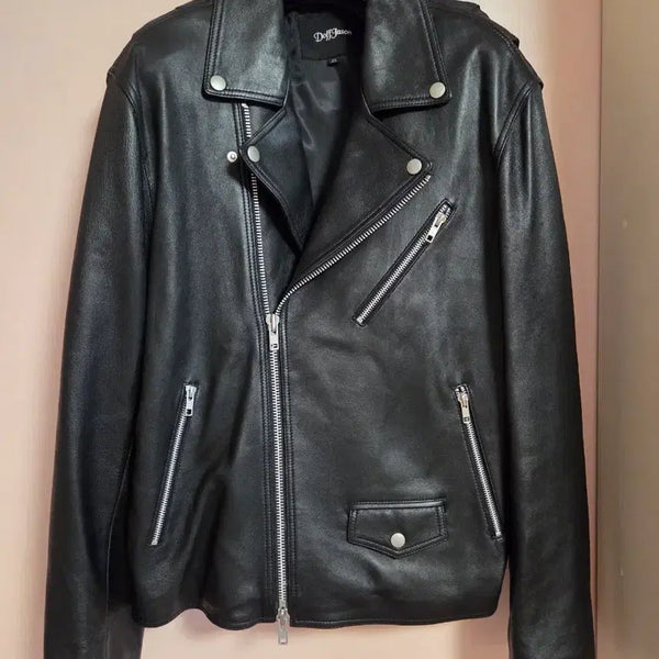 [BUNJANG] Doff Jason Lambskin Leather Rider Jacket / Doff Jason 양가죽 라이더 자켓