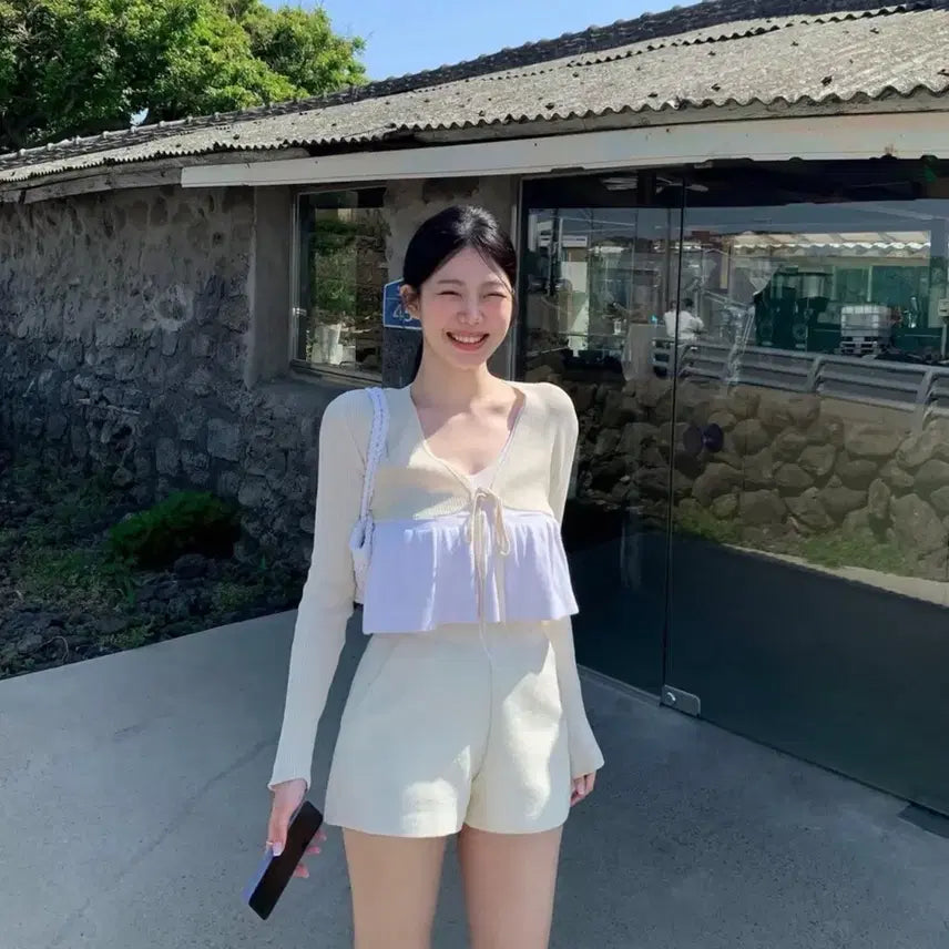 [BUNJANG] Ont Tweed Shorts Pants / 온트 트위드 쇼츠 팬츠