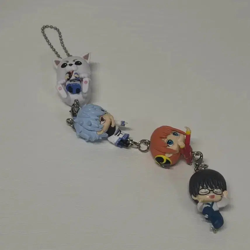 [BUNJANG] Gintama Daarong Gacha Set 1 (4 Types) / 은혼 대롱가챠 1탄 4종 일괄