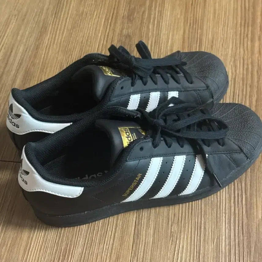 [BUNJANG] Adidas Superstar Core Black White / 아이다스 슈퍼스타 코어 블랙 화이트