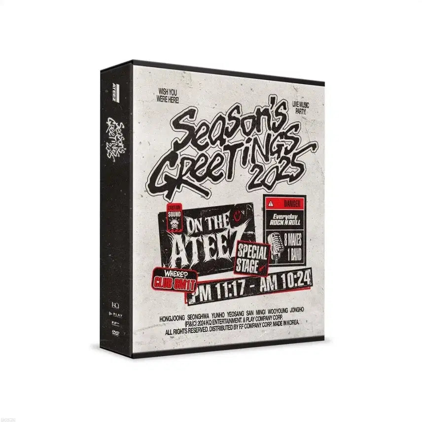 [BUNJANG] ATEEZ 2025 Season's Greetings Bundle Set / [양도/풀셋] 에이티즈 2025 시그 시즌그리팅
