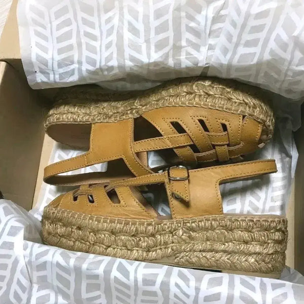 [BUNJANG] NAGUISA Talles Honey Sandals Size 35 / 미착용) 나귀사 딸리스 허니 35 사이즈