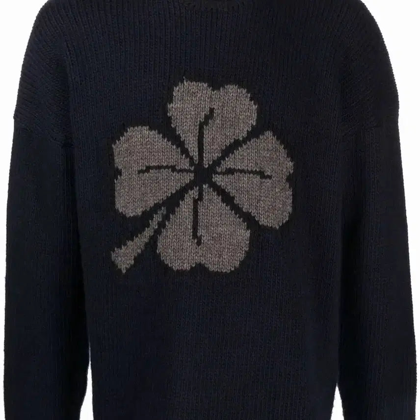 [BUNJANG] Our Legacy Clover Knit Navy / 아워레가시 팝오버 클로버 니트 48