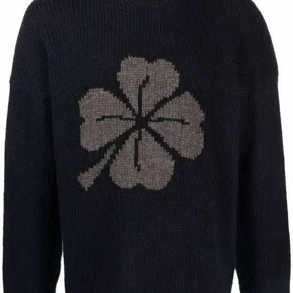 [BUNJANG] Our Legacy Clover Knit Navy / 아워레가시 팝오버 클로버 니트 48