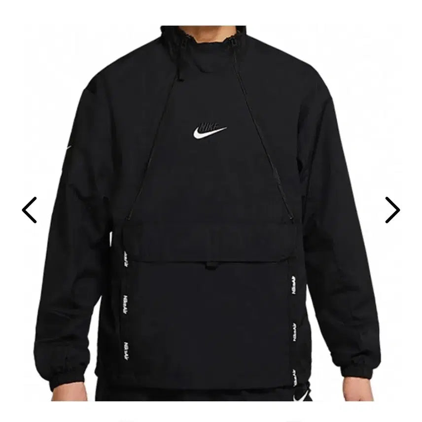 [BUNJANG] Nike Air Swoosh Woven Jacket CU4119-010 / (L)나이키 에어 스우시 우븐 바람막이 자켓 CU4119-010