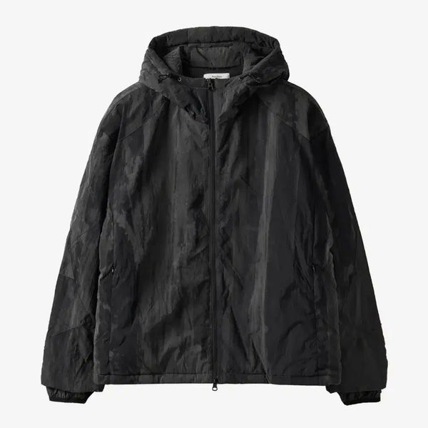 [BUNJANG] Arban Bleach Shell Padded Jacket Ghost Black / 아르반_블리치 쉘 패디드 자켓_고스트 블랙