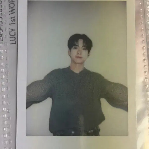 [BUNJANG] Lucy Choi Sangyeop MakeStar Polaroid Photocard / 루시 최상엽 선 메이크스타 나안아 폴라