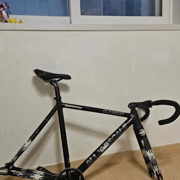 [BUNJANG] Pixie Major Scale Semi-Carbon Frame Set / 픽시 메이저스케일 반차 급처