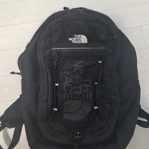 [BUNJANG] The North Face White Label Super Pack Backpack / 블랙 노스페이스 화이트라벨 슈퍼백 백팩