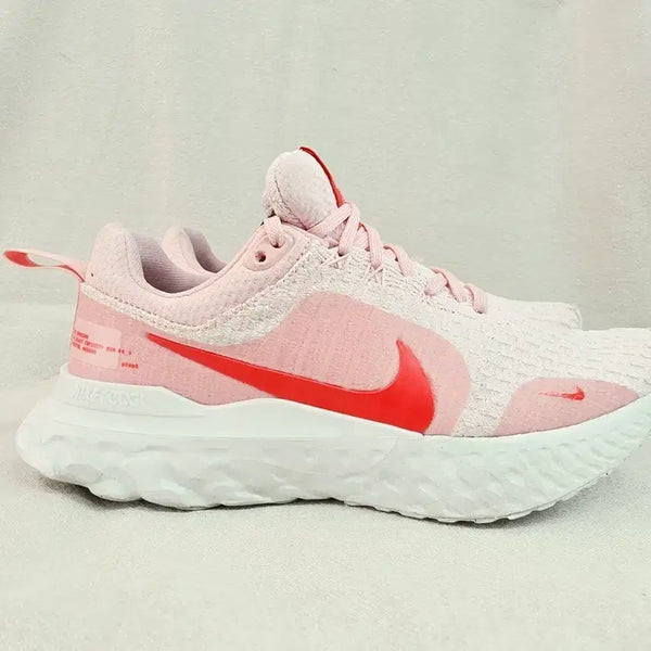 [BUNJANG] Nike React Infinity Run Flyknit 3 Running Shoes Pink 230mm / 나이키 리액트 인피니티 런 플라이니트3 러닝화 230 핑크