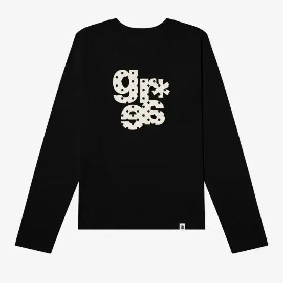 [BUNJANG] GRAE-S Dot Long Sleeve T-Shirt Unisex / [UNISEX]GRAE-S DOT 롱슬리브 티셔츠