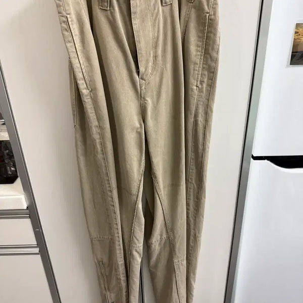 [BUNJANG] Politeu Side Zip Gosima Pants Beige / [3] 폴리테루 사이드 지퍼 고시마팬츠 베이지