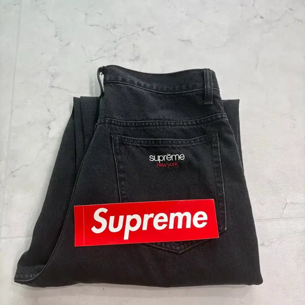 [BUNJANG] Supreme Baggy Jeans 24ss Black / 30)슈프림 배기진 24ss 블랙판매합니다