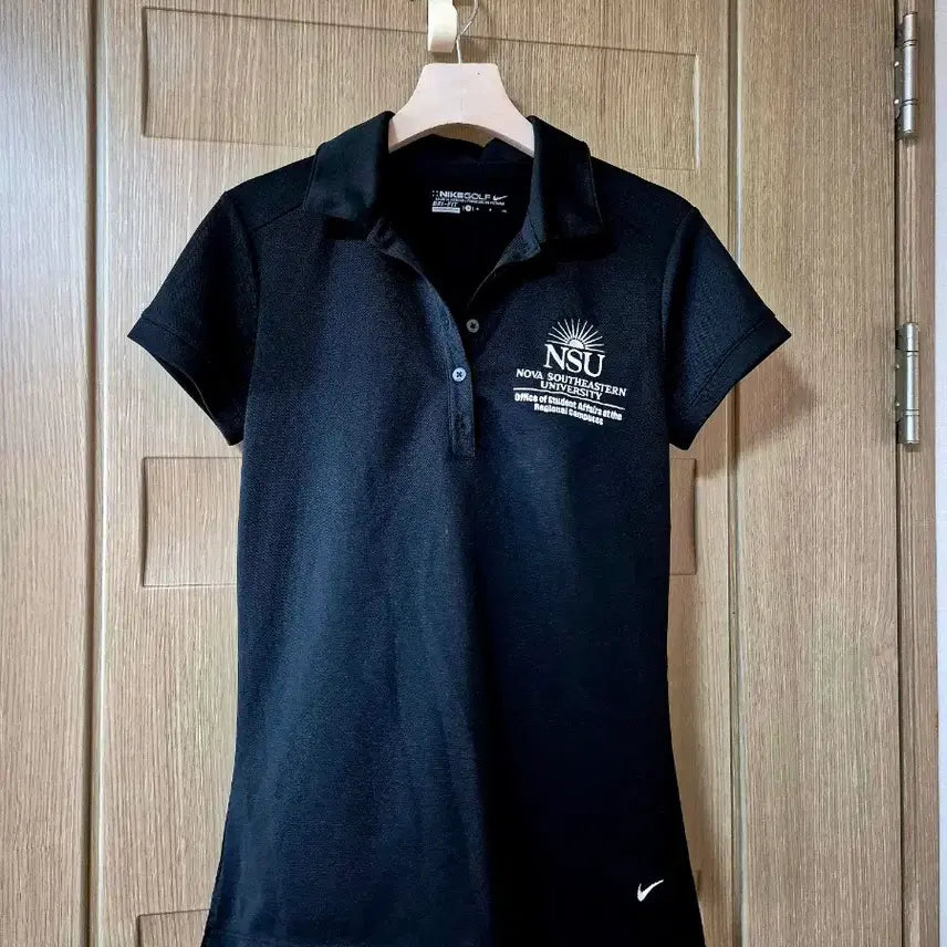 [BUNJANG] Nike Golf NSU Collaboration Polo Shirt Black S / 나이키 골프 NSU 콜라보 폴로셔츠 블랙 S
