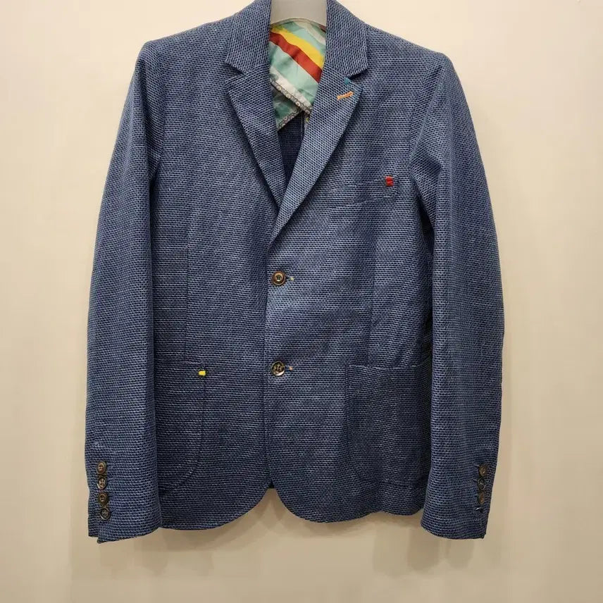 [BUNJANG] BOB Italy Navy Pattern Jacket Size 100 / 이태리) BOB 자켓 100
