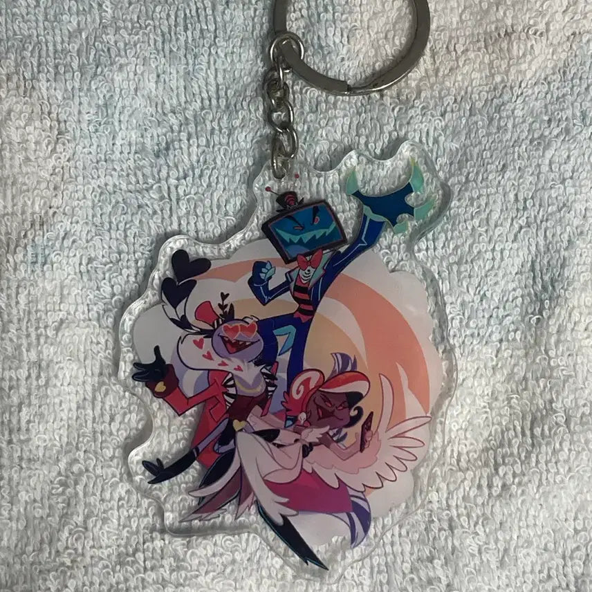 [BUNJANG] The Boys Acrylic Keyring / 오늘만 급전 해즈빈호텔 프로모 더 브이즈 아크릴 키링