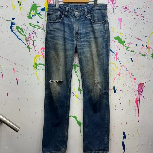 [BUNJANG] 90s Levi's 502 Big E Selvedge Denim Pants W32 / 90s Made in Japan 리바이스 502 셀비지 데님 팬츠 W32