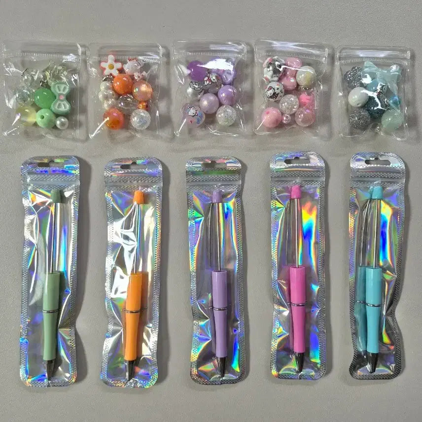[BUNJANG] DIY Bead Pen Making Kit (Beads + Ballpoint Pen) / 볼꾸재료세트(비즈1팩+볼펜1개)