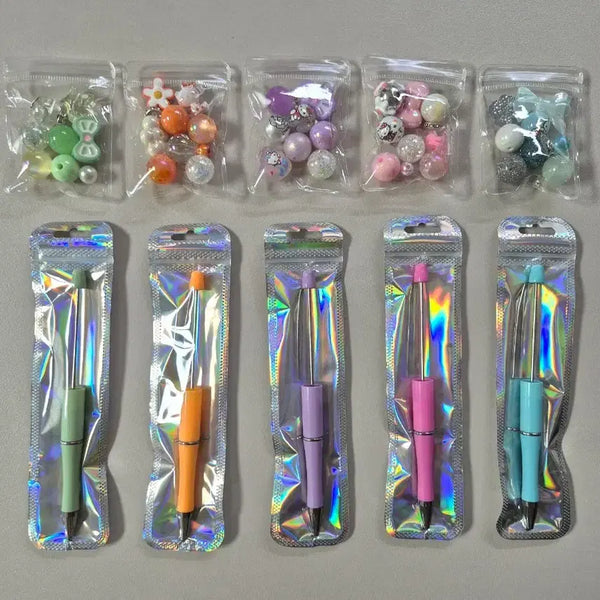 [BUNJANG] DIY Bead Pen Making Kit (Beads + Ballpoint Pen) / 볼꾸재료세트(비즈1팩+볼펜1개)