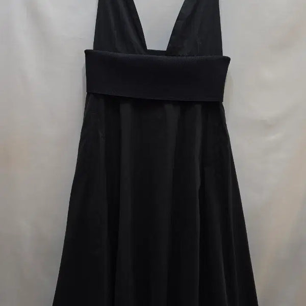 [BUNJANG] System Black Banding V-Neck Bustier Dress / (정품)시스템 블랙 밴딩 브이넥 뷔스티에 원피스_24년 제품