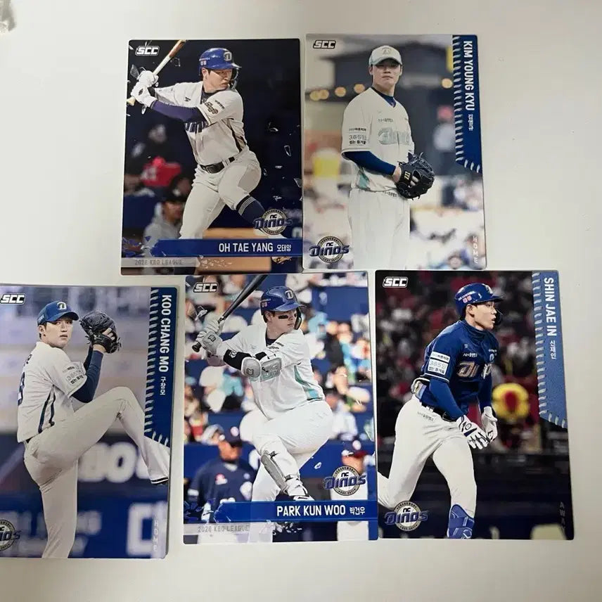 [BUNJANG] KBO Cards NC Dinos Normal Cards Set / kbo카드, 카드플러스 엔씨 다이노스 노멀 카드 판매