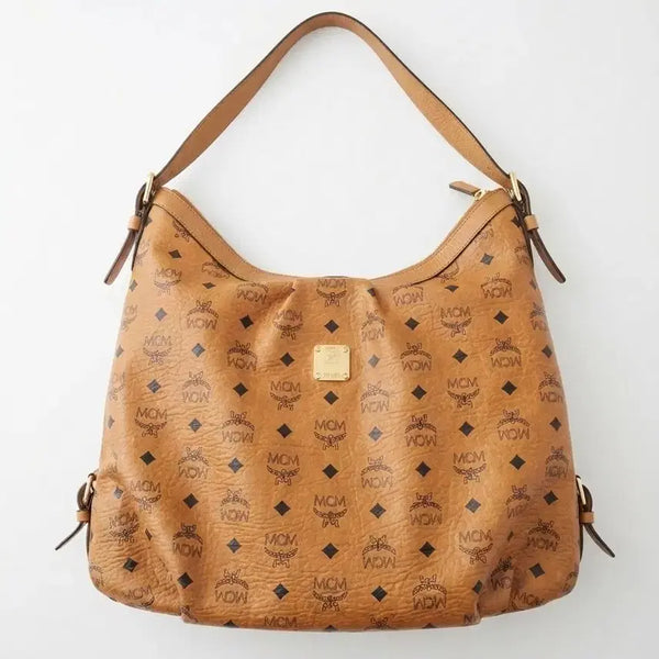 [BUNJANG] MCM Visetos Monogram Shoulder Bag Brown / MCM 비세토스 모노그램 숄더백 브라운