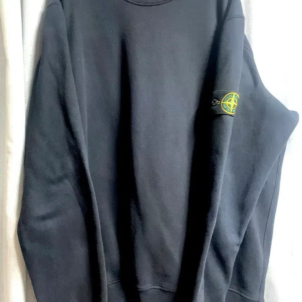 [BUNJANG] Stone Island Sweatshirt XXL Black / 스톤아일랜드 맨투맨