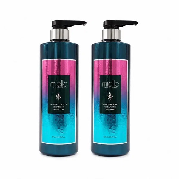 [BUNJANG] Miel Seaweed Scalp Cleansing Shampoo 800ml (2-Pack) / 미엘 씨위드 샴푸 800ml 2개