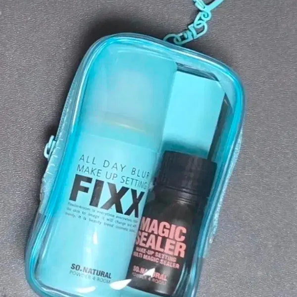 [BUNJANG] Sonce Natural 35ml Mini Fixer / 급구) 쏘내추럴 35ml 미니 픽서 파란색 올리브영 워터밤 팝업 실러 세트