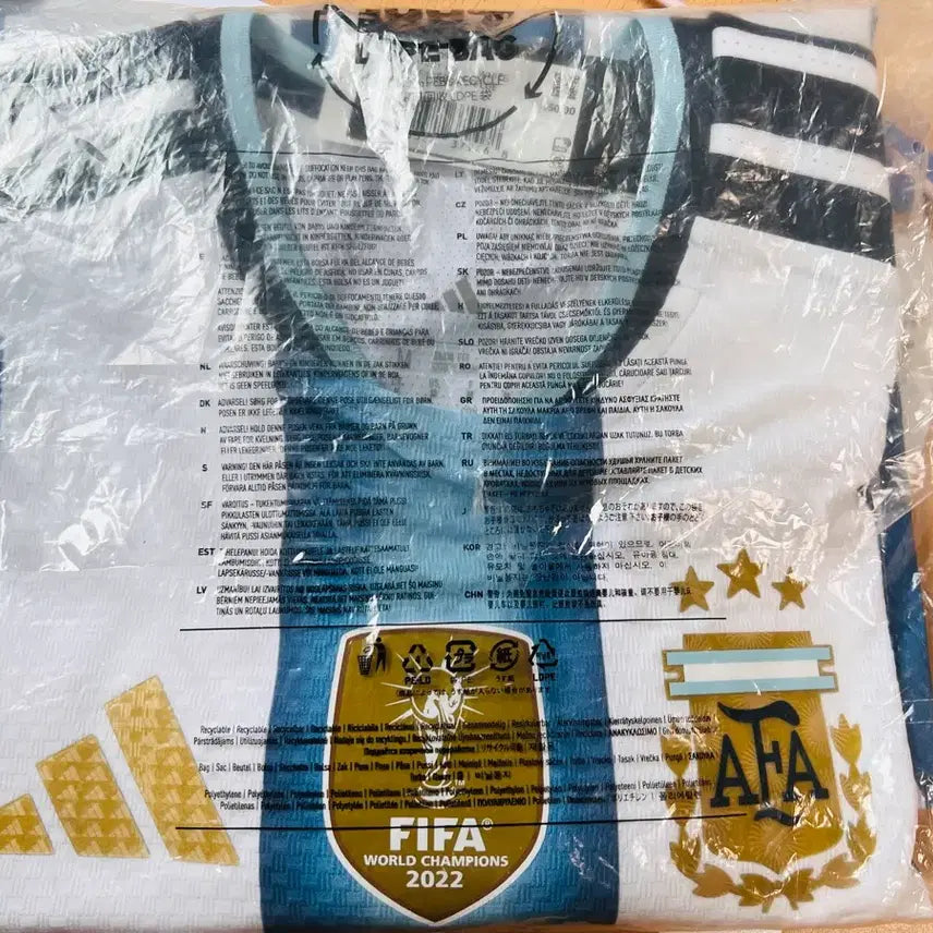 [BUNJANG] Argentina Authentic Jersey M North American Edition Sealed / 26 28 아르헨티나 어센틱 M 북미판 미개봉