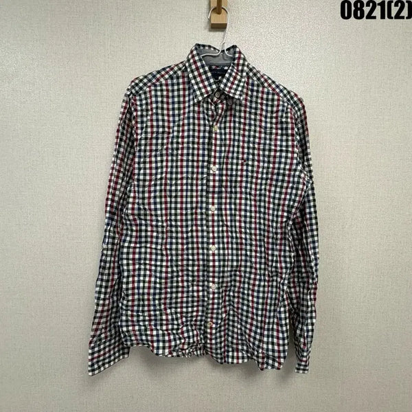 [BUNJANG] Tommy Hilfiger Check Shirt Size S / 타미힐피거 체크 남방 셔츠 S