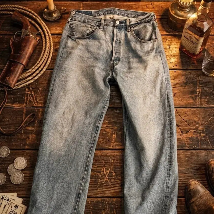 [BUNJANG] Levi's 501 Black Jac Jeans (Custom Hemmed) / 32)LVC 55501 블랙잭 허리/기장수선 사진/내용 확인필