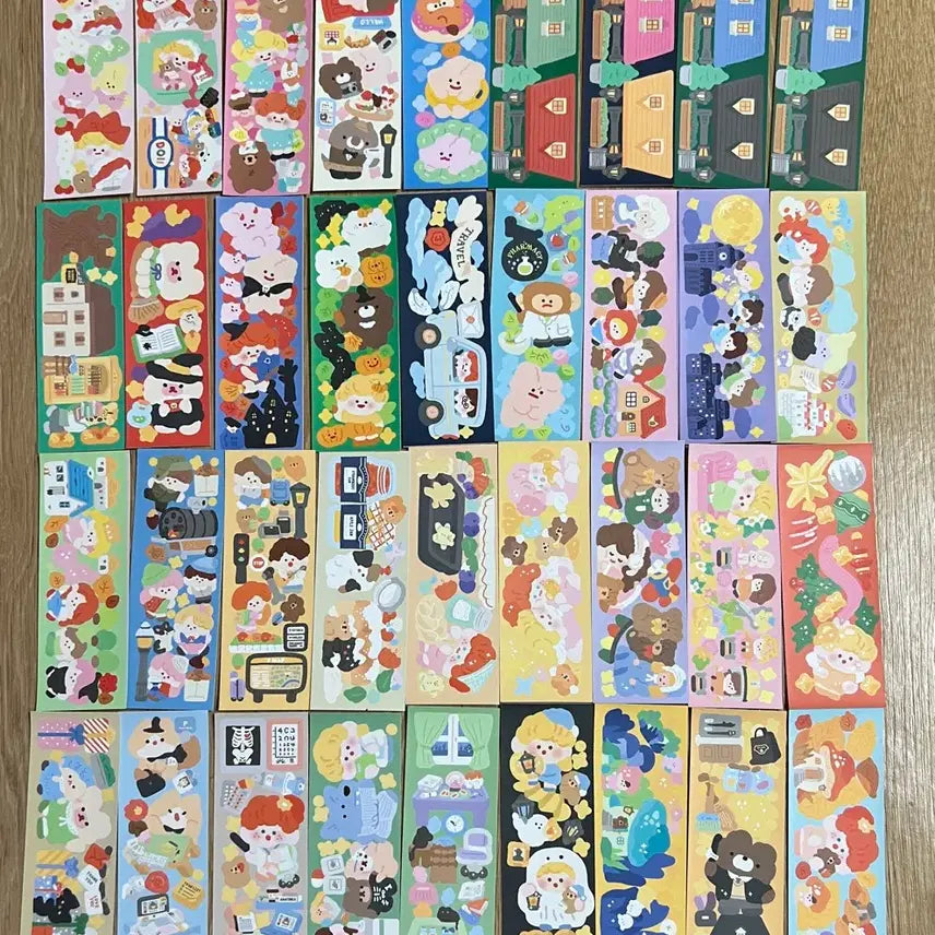 [BUNJANG] Seal Sticker Bundle / 씰스티커처분 30