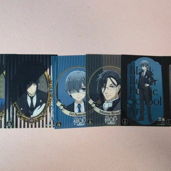 [BUNJANG] Black Butler Clear Card Set (Ciel/Sebastian & Others) / 흑집사 클리어 카드 시엘/세바스찬 외 일괄