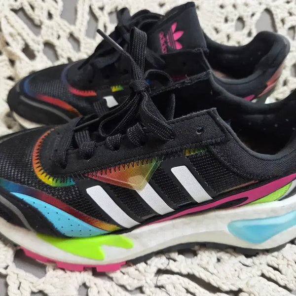 [BUNJANG] Adidas Multicolor Training Shoes / 아디다스 운동화 멀티 컬러 블랙 240