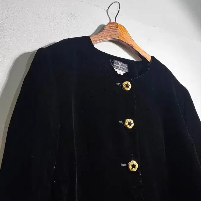 [BUNJANG] Vintage Velvet Tweed Jacket / 빈티지 벨벳 트위드자켓 C754